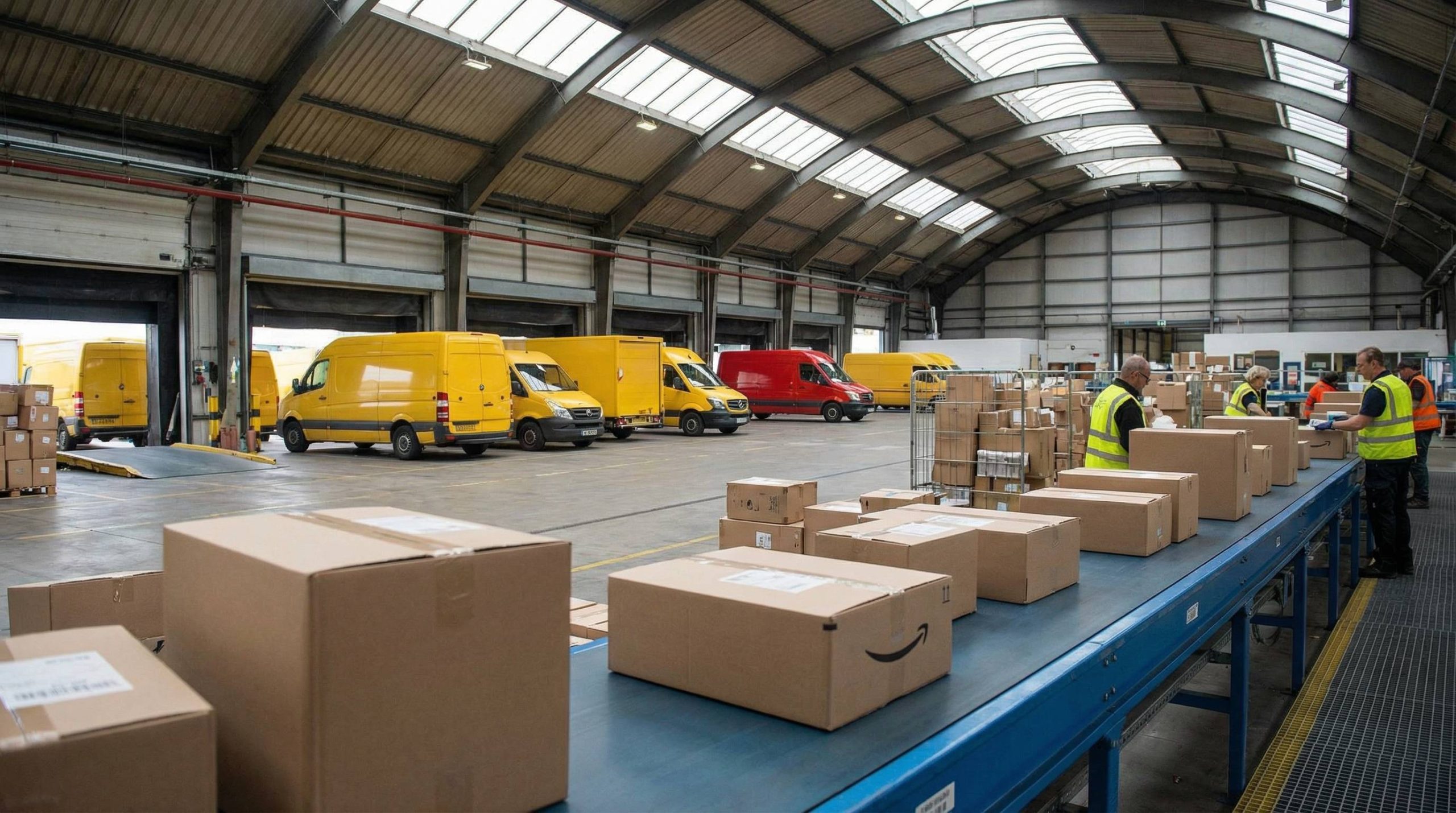 sendung im weitertransport zu dhl