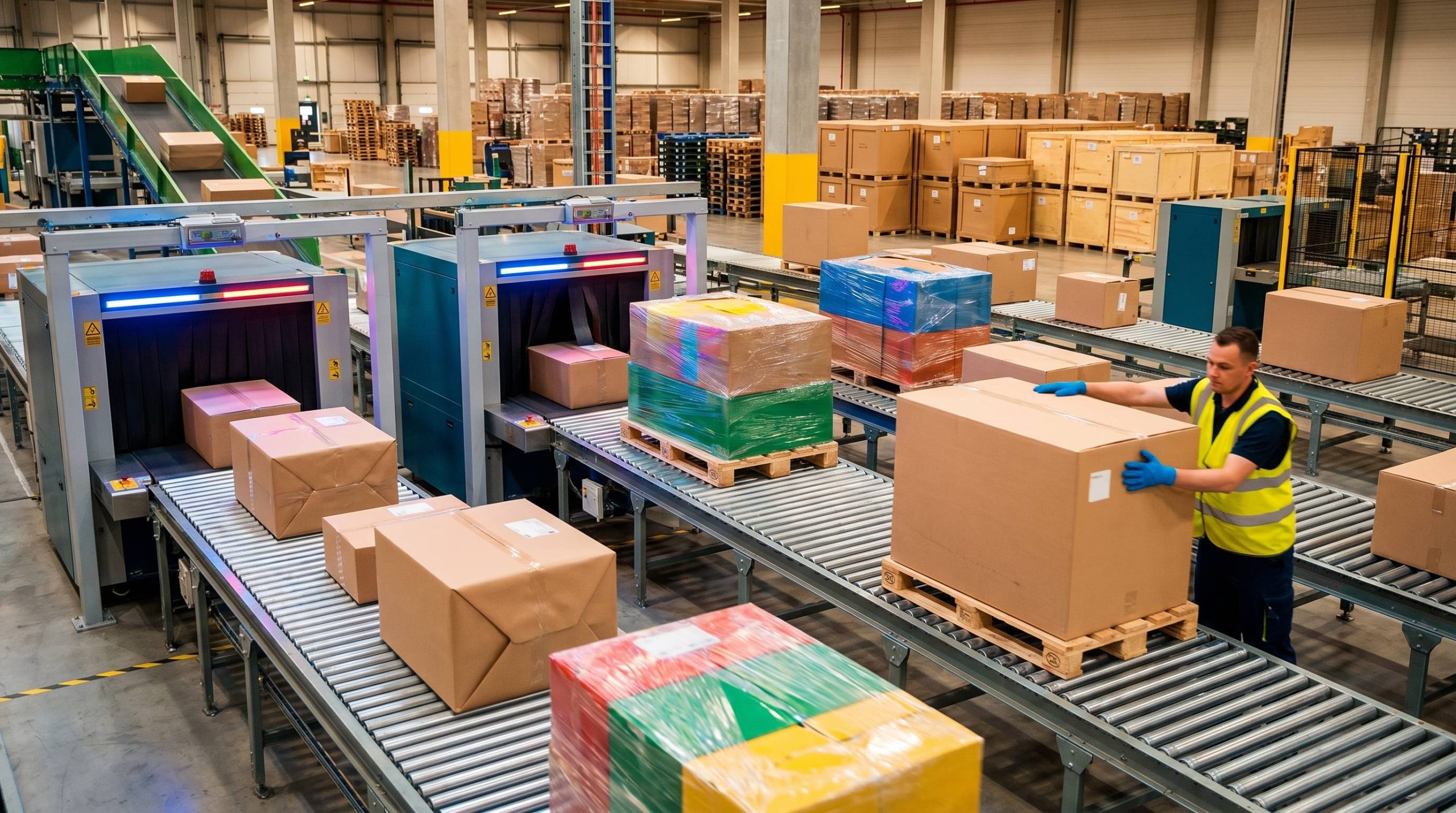 the shipment has been processed in the parcel center of origin